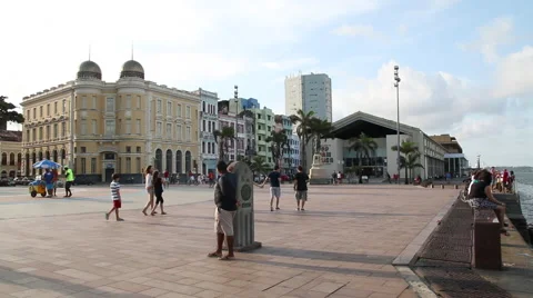 Scene of Recife Stock Footage 54526974