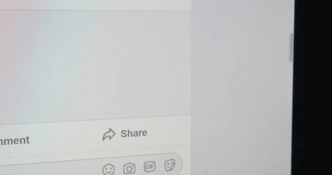 Scene of sharing button on SNS Stock Footage 94431354