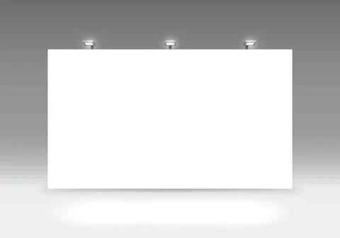 Scene show Podium for presentations on the grey background. Stock Illustration