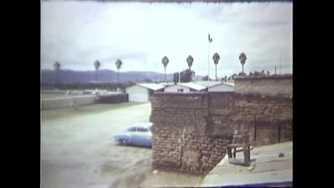 Scene shows Jutiapa Basic Infantry Training Center at daytime - 1969 Stock Footage 90462737