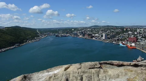 Scene of St. John's Newfoundland Stock Footage 53122433