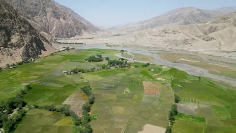 Scenery in Baghlan Stock Footage 274530023