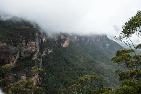 Scenery from the Blue Mountains Sydney Stock Photos