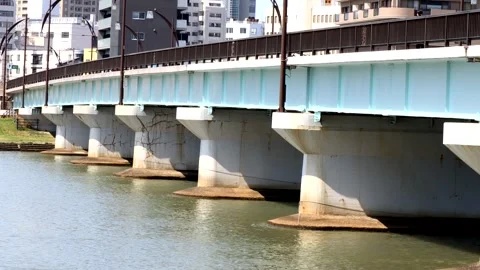 Scenery of bridges in Japan Stock Footage 336024016