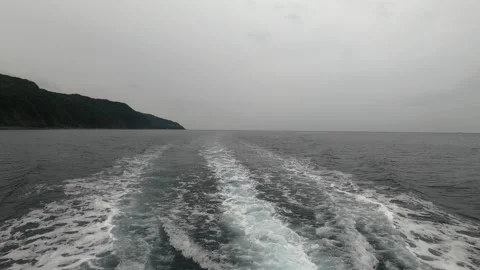 Scenery of the ferry Stock Footage 318686785