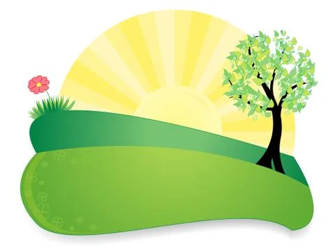 Scenery Stock Illustration