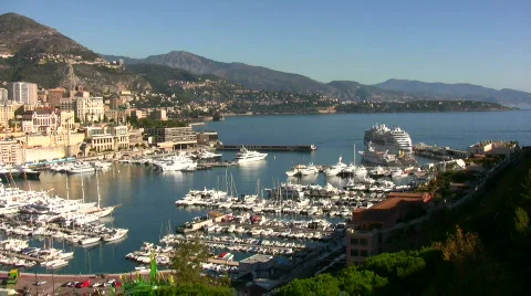 Scenery from Monte Carlo Stock Footage 89819