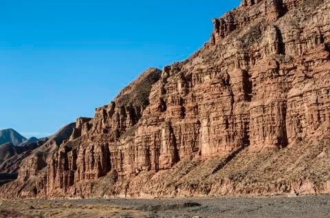 Scenery of mountains Stock Photos