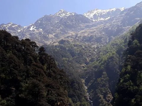 Scenery of Mountains Stock Photos