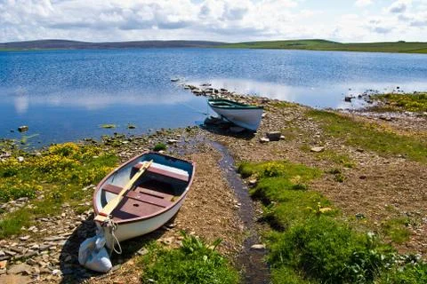 Scenery on Orkney Stock Photos