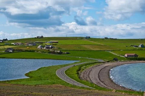 Scenery on Orkney Stock Photos