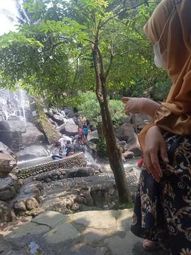 The scenery stream Stock Photos