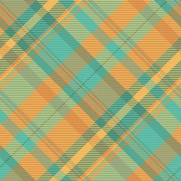 Scenery vector pattern textile, network check tartan plaid. Cotton backgrou.. Stockillustratie