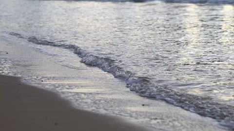 The scenery of the waves on Gwangalli Beach Stock Footage 101003532