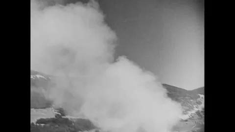 Scenes of allied forces preparation for World War II - 1945 Stock Footage 96020870