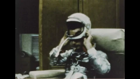 Scenes of Astronaut Scott Carpenter return from his successful mission - 1962 Stock Footage 104334431