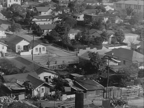 Scenes of beautiful cityscape - 1950 Stock Footage 97224643