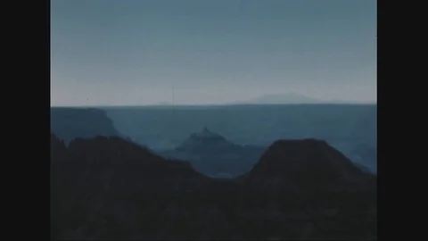 Scenes of Bryce Canyon mountains - 1949 Stock Footage 106242423