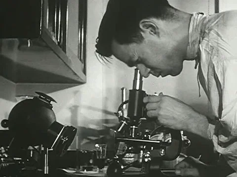 Scenes of dental technician treating patients - 1944 Stock Footage 94945142