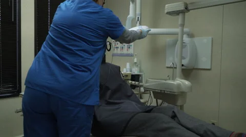 Scenes from a dentist office visit Stock Footage 57277637