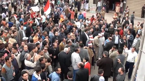 Scenes of Egyptian resilience in the face of challenges Stock Footage 114816367