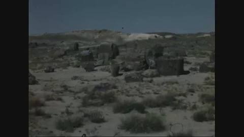 Scenes of landscape and big rocks - 1949 Stock Footage 106242455