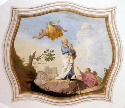 Scenes from the life of St. Peter Stock Photos