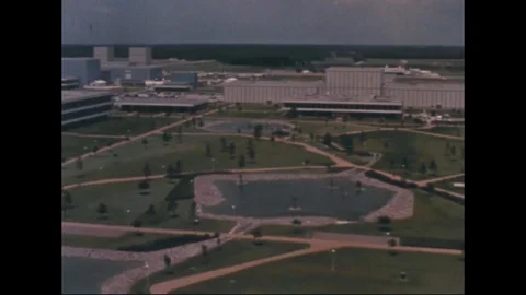 Scenes of Lyndon B. Johnson Space Centre - 1979 Stock Footage 104333813