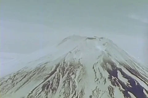 Scenes of Mount Fuji - 1946 Stock Footage 103368618