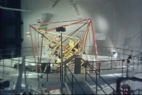 Scenes of Multi Axis Space Test Inertia ... | Stock Video | Pond5
