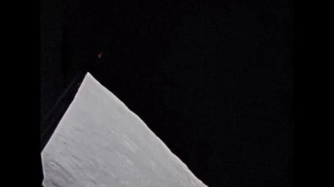 Scenes of outer surface of the moon and technicians work - 1972 Stock Footage 96023036