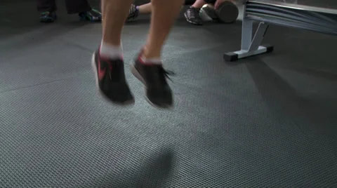Scenes of People Working Out (3 of 15) Stock Footage 32717334