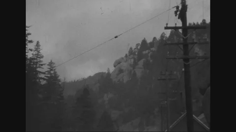 Scenes of Pikes Peak Railroad Stock Footage 106242332