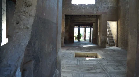 Scenes of Pompeii (6 of 23) Stock Footage 32136984