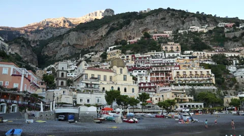 Scenes of Positano (1 of 8) Stock Footage 32137960