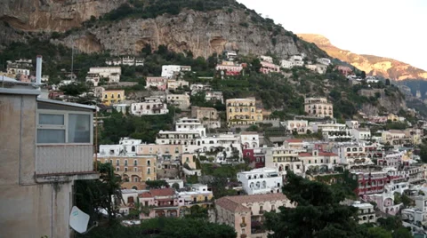 Scenes of Positano (4 of 8) Stock Footage 32137971