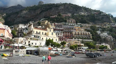 Scenes of Positano (7 of 8) Stock Footage 32137975