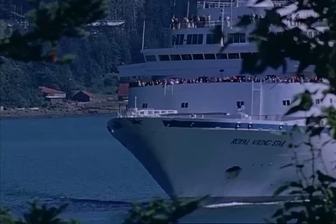 Scenes of settlement in the Alaska - 1958 Stock Footage 92794888