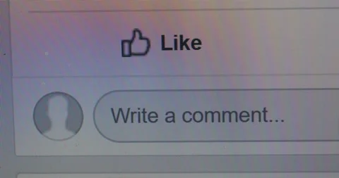 Scenes from the SNS press the Like button Stock Footage 94431430