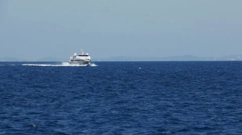 Scenes of the Sorrento Ferry (2 of 6) Stock Footage 32137533