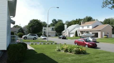 Scenes from the Suburbs 2 Stock Footage 22022633