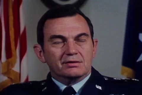 Scenes of training and Lieutenant General talks about training programs -1983 Stock Footage 112158784