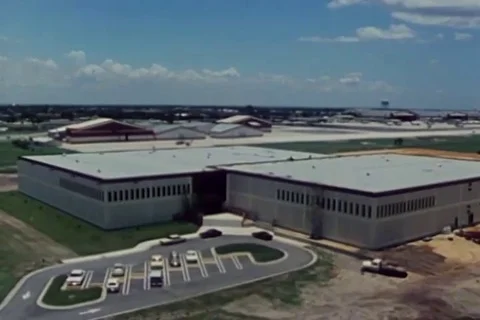 Scenes of USCENTCOM headquarter located at MacDill Air Force Base -1983 Stock Footage 112158661