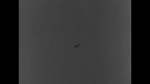 Scenes of V-1 flying bomb and the devastated buildings in London Stock Footage 109496448