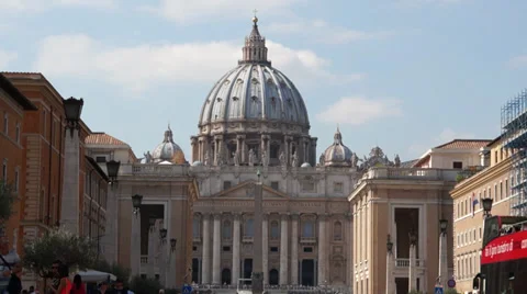 Scenes of  the Vatican in Rome (15 of 16) Stock Footage 32206829