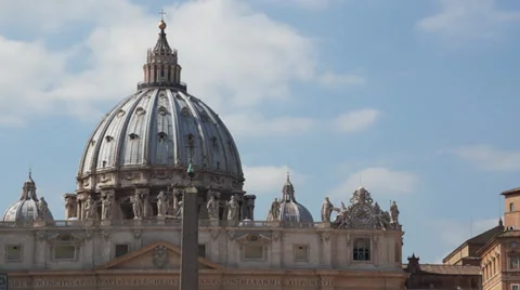 Scenes of  the Vatican in Rome (4 of 16) Stock Footage 32206832