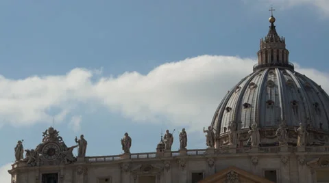 Scenes of  the Vatican in Rome (7 of 16) Stock Footage 32206841