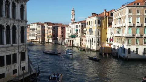 Scenes of Venice (20 of 32) Stock Footage 32198024