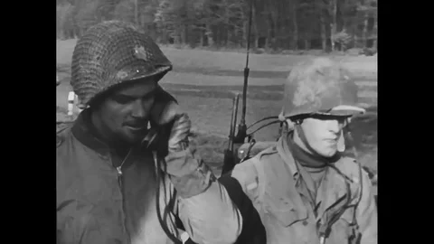 Scenes of war during World War II - 1945 Stock Footage 96021371