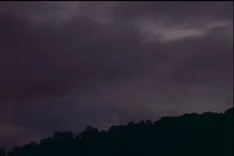 Scenes of white phosphorus bombs exploding among trees - 1966 Vídeos de archivo 103837917